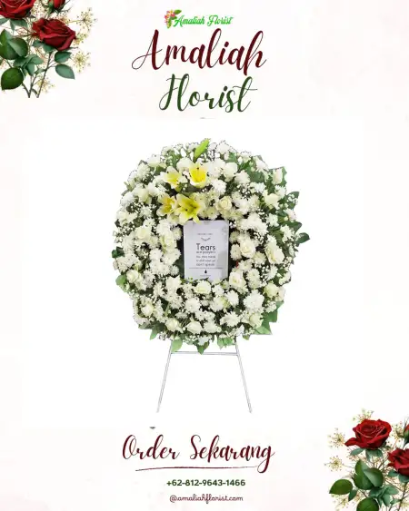Krans Bunga Duka Petirhilir